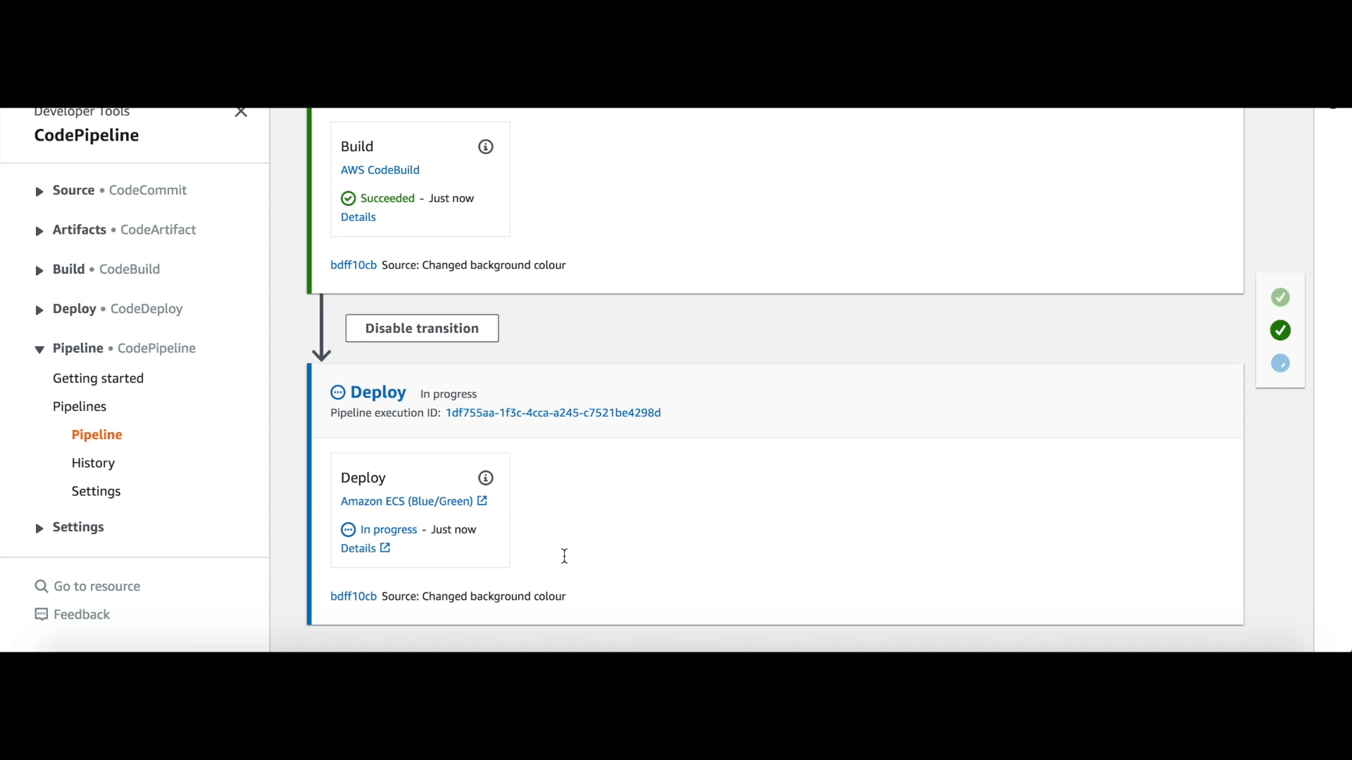CodeDeploy-taskset-replacement